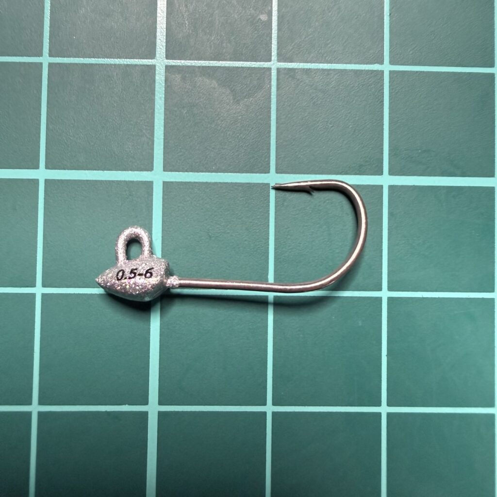 ダイワ 月下美人 SWライトジグヘッド 鏃 SSパワーフック #6 0.5g