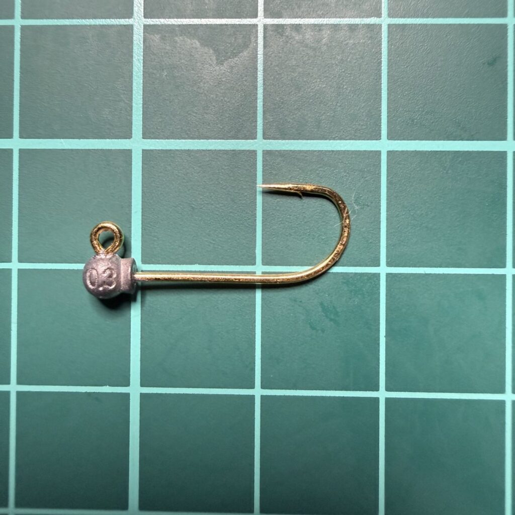 一誠 海太郎 レベリングヘッド 太軸金鈎 0.3g