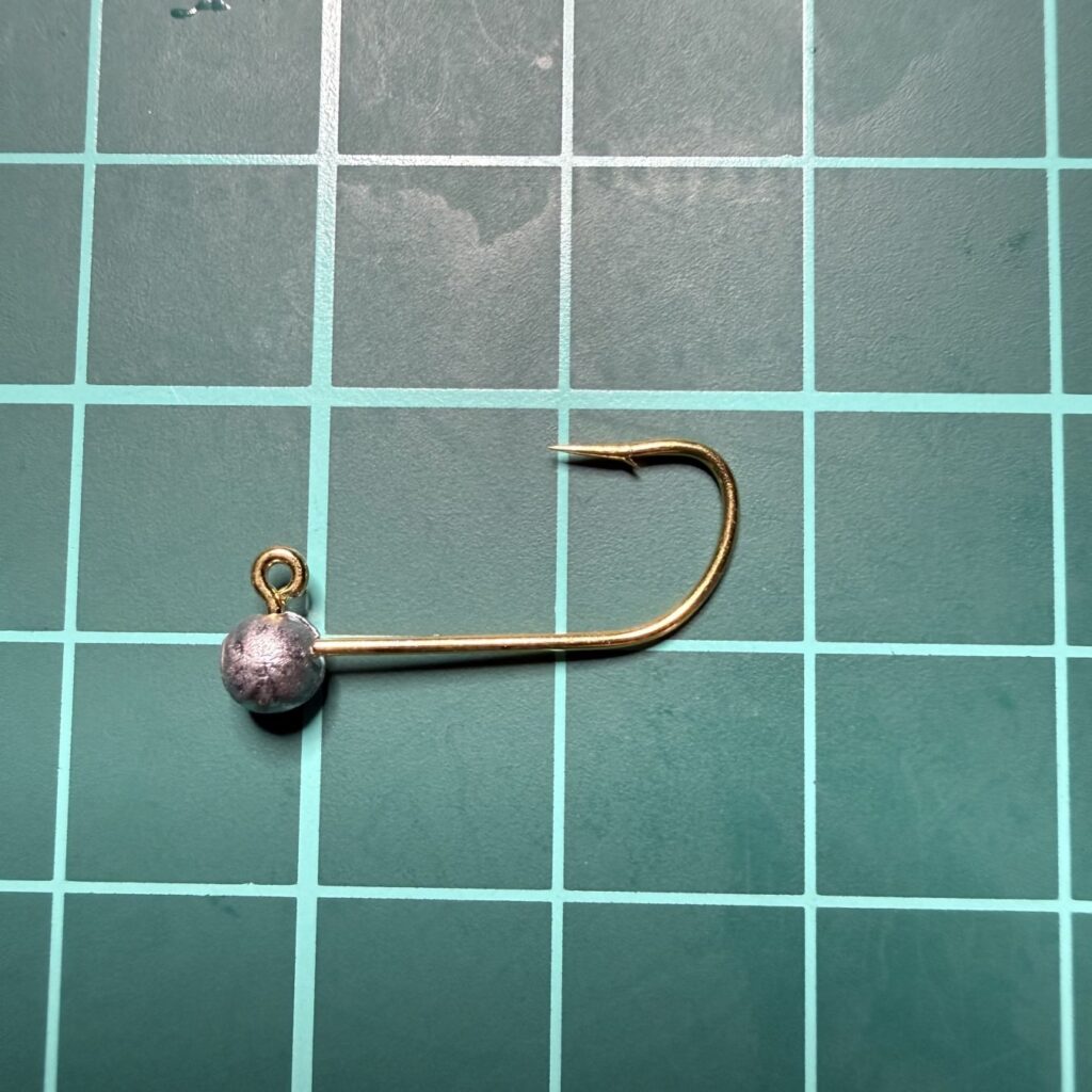 ヤリエ No.637 アジメバガチヘッド 金鈎 0.4g