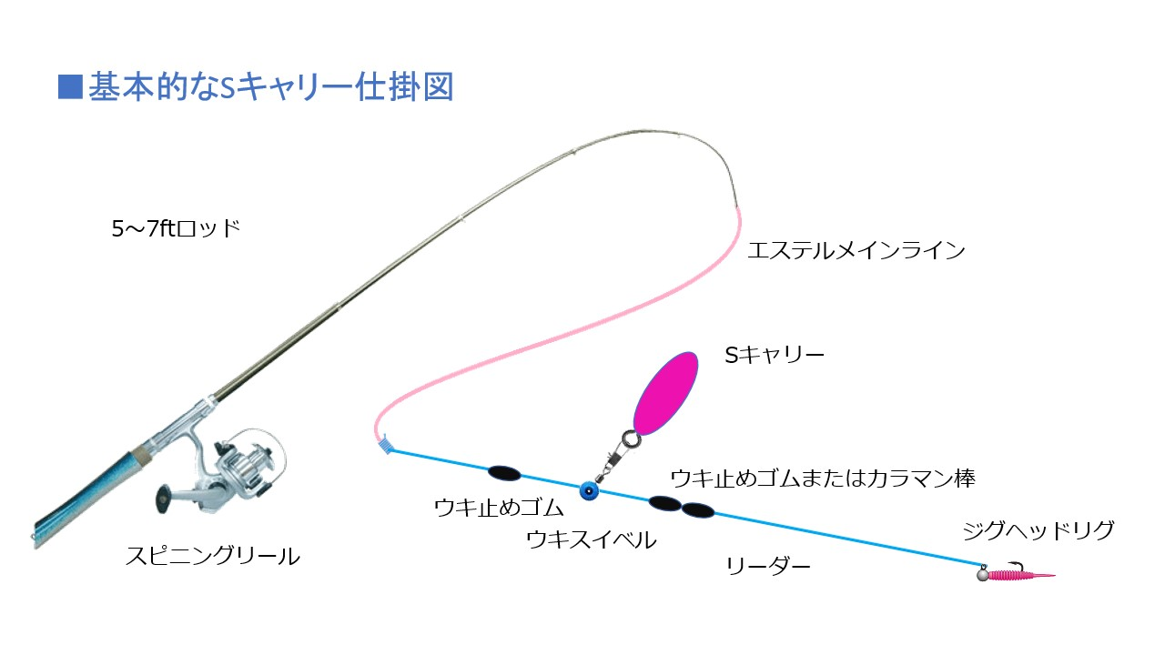 Sキャリー仕掛け図