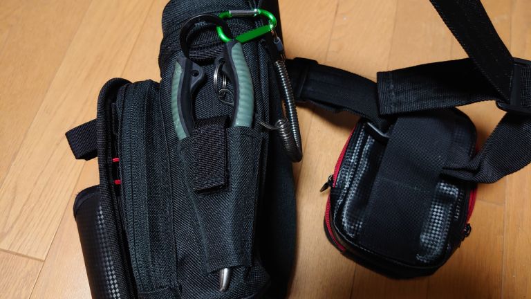 ライトゲームポーチと150HB