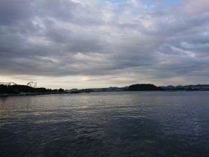 八景島駐輪場付近