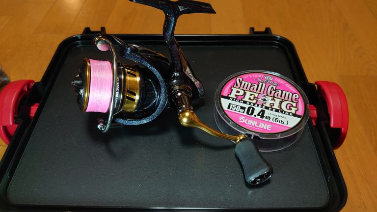 18 レガリス LT2000S-XH と Sunline SaltiMate Small Game PE-HG