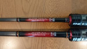 ダイワ 月下美人 メバル 76L-T・N とダイワ 月下美人 AJING 55UL-S