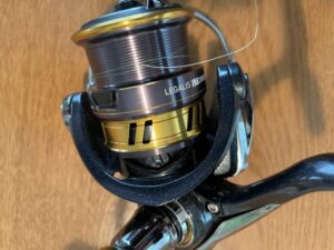 スプールにユニノット