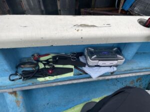 釣座右舷ミヨシ