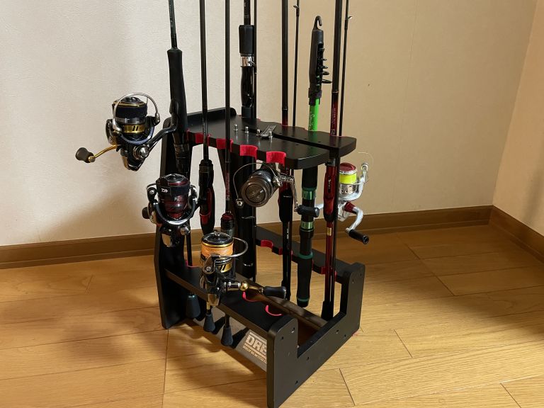 DRESS 木製ロッドスタンド オープンサイド