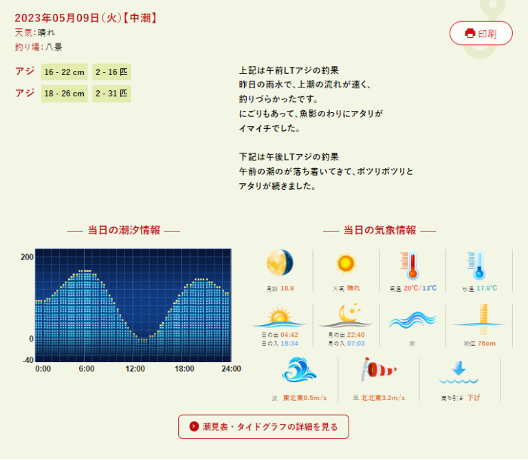 太田屋 午後アジ 2023.05.09