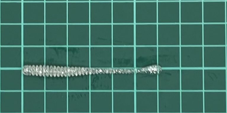 一誠 海太郎 スパテラ 2.5インチ クリアシルバーフレーク