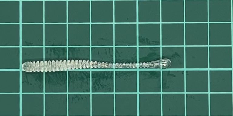 一誠 海太郎 スパテラ 2.5インチ クリアレインボー