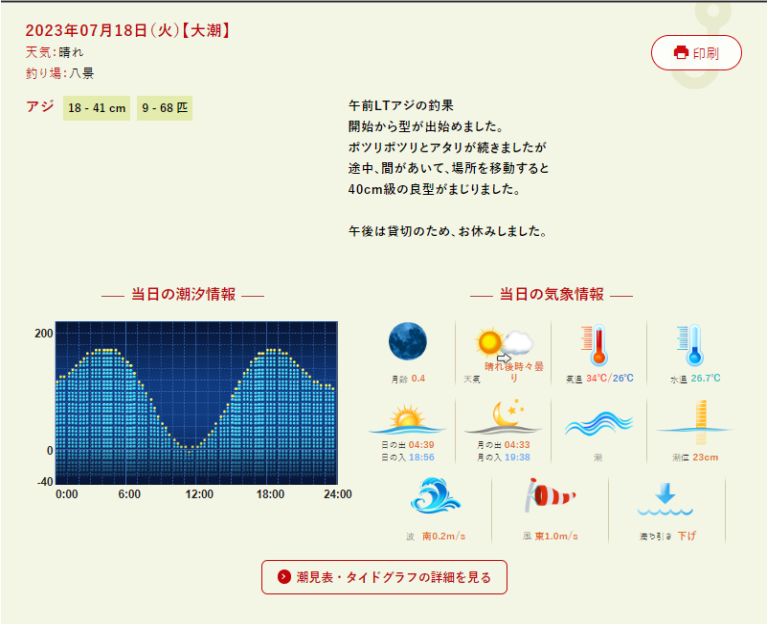 太田屋 午後アジ 2023.07.18