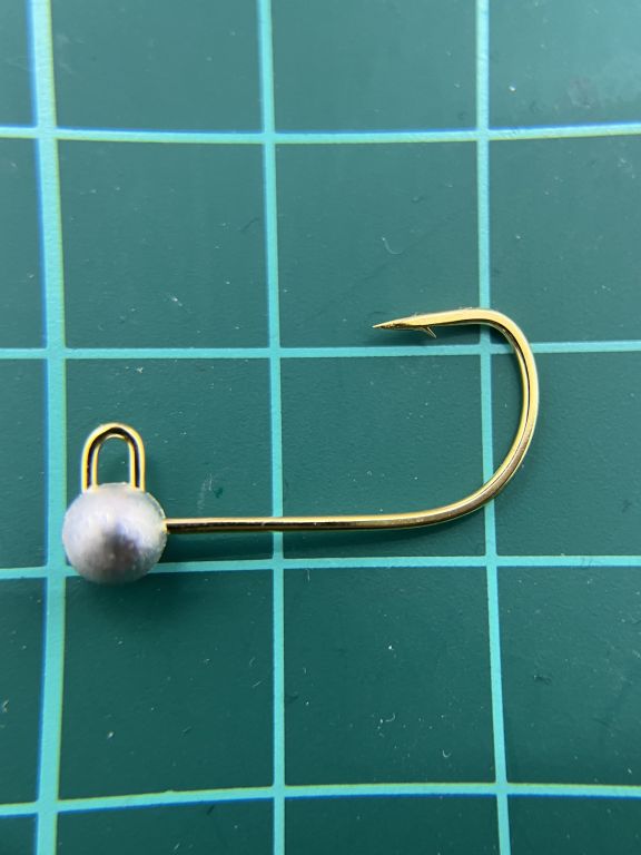 月下美人 バチコンジグヘッド 0.3g#6太軸