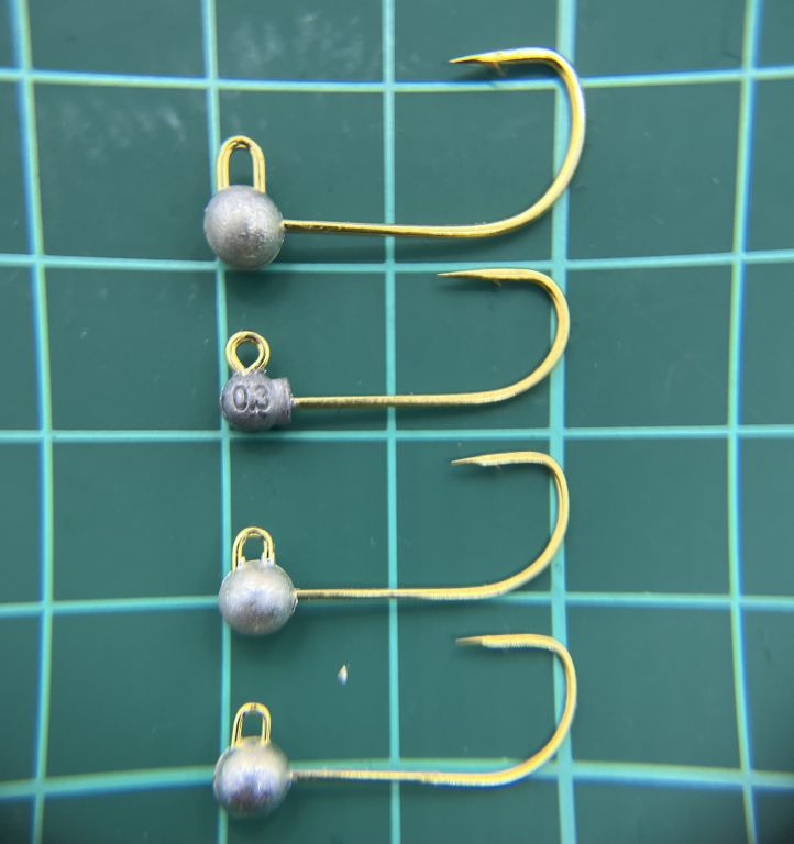 月下美人 バチコンジグヘッド 0.3 issei 海太郎 レベリングヘッド 0.3g#8太軸