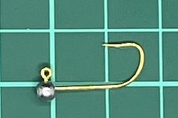 No.637 アジメバガチヘッド 0.4g #6 
0.70