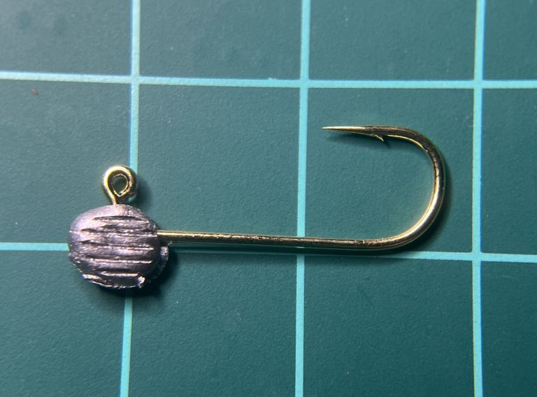 No5350 JigHook 150 #6 φ0.71mm 金+FC