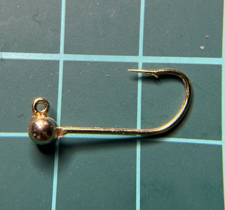 No.638 アジメバガチフック #6 ゴールド 0.70mm