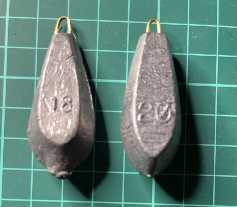 第一精工 パックオモリ 六角 18号/20号