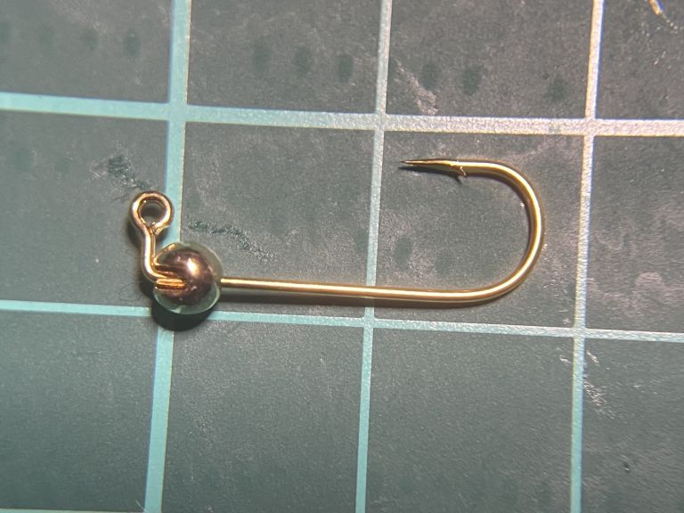 土肥富 NoJGH41 #6 金+FC 0.64mm +タングステンビーズ 3.3mm