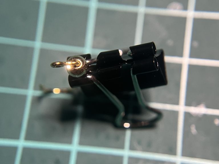 土肥富 NoJGH41 #6 金+FC 0.64mm +タングステンビーズ 3.3mm