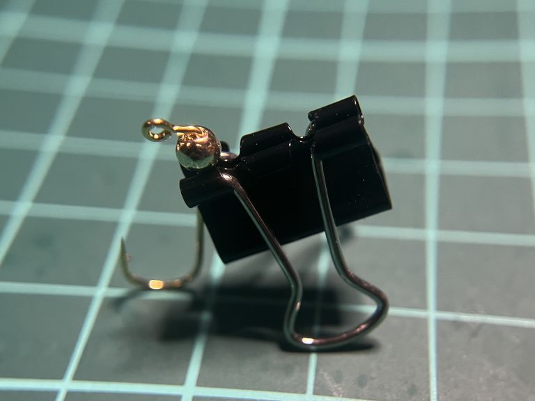 土肥富 NoJGH41 #6 金+FC 0.64mm +タングステンビーズ 3.3mm