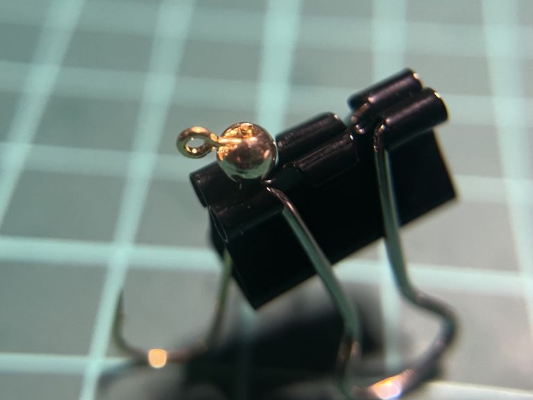 土肥富 NoJGH41 #6 金+FC 0.64mm +タングステンビーズ 3.3mm