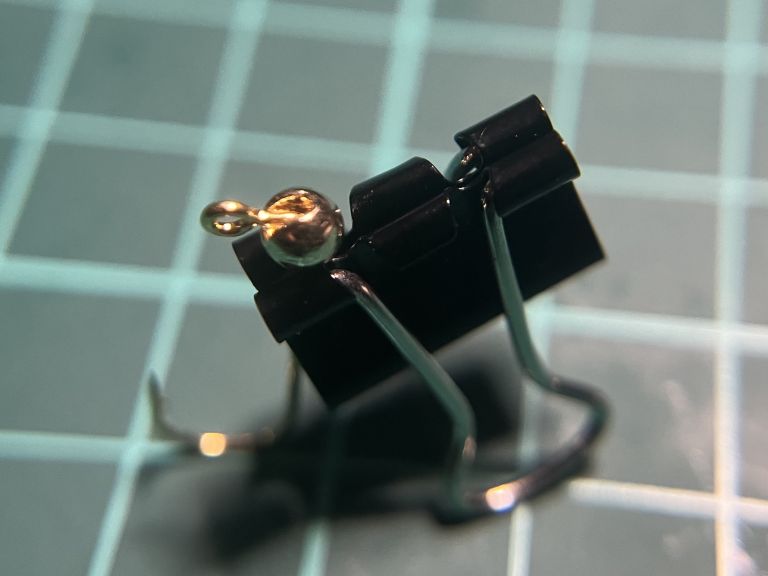 土肥富 NoJGH41 #6 金+FC 0.64mm +タングステンビーズ 3.3mm