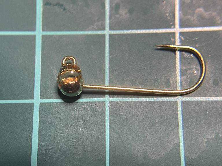 土肥富 NoJGH41 #6 金+FC 0.64mm +タングステンビーズ 3.3mm