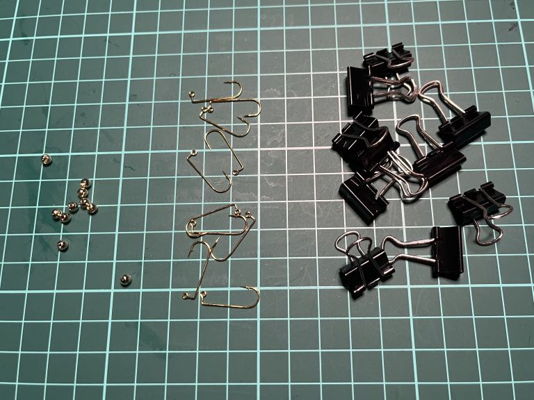 土肥富 NoJGH41 #6 金+FC 0.64mm +タングステンビーズ 3.3mm