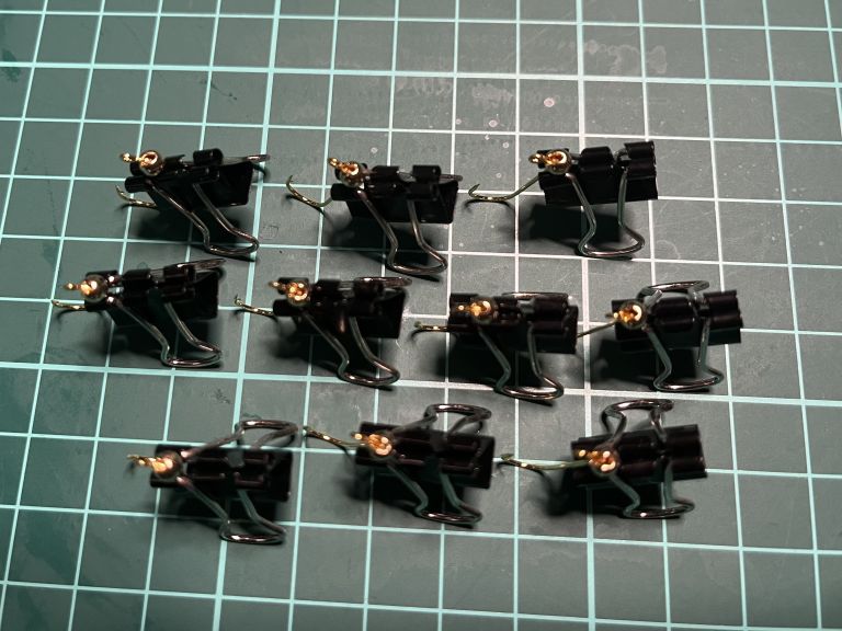 土肥富 NoJGH41 #6 金+FC 0.64mm +タングステンビーズ 3.3mm