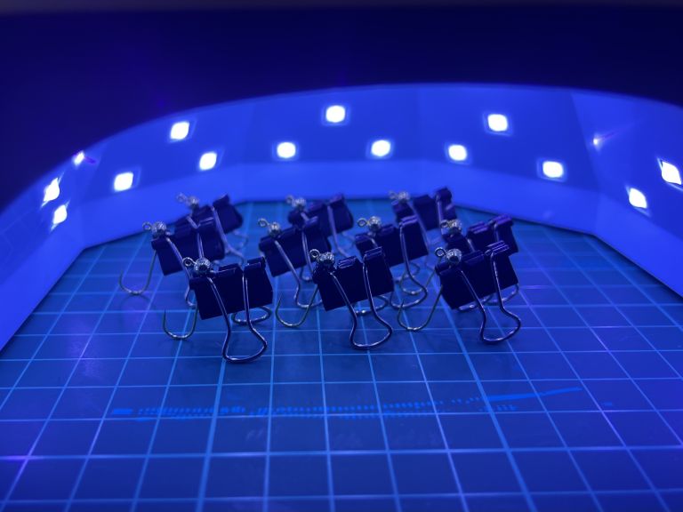 土肥富 NoJGH41 #6 金+FC 0.64mm +タングステンビーズ 3.3mm