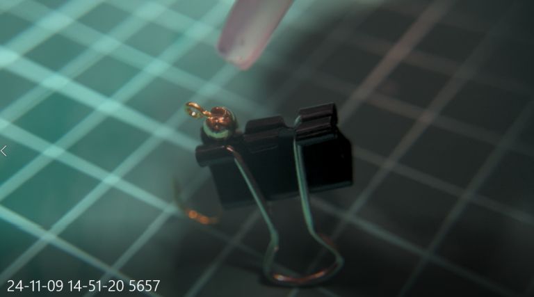 土肥富 NoJGH41 #6 金+FC 0.64mm +タングステンビーズ 3.3mm