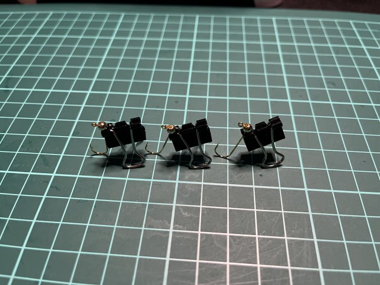 土肥富 NoJGH41 #6 金+FC 0.64mm +タングステンビーズ 3.3mm