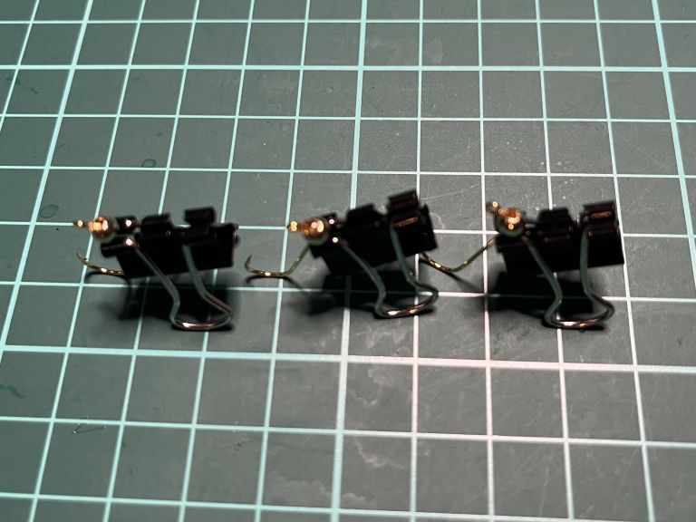 土肥富 NoJGH41 #6 金+FC 0.64mm +タングステンビーズ 3.3mm