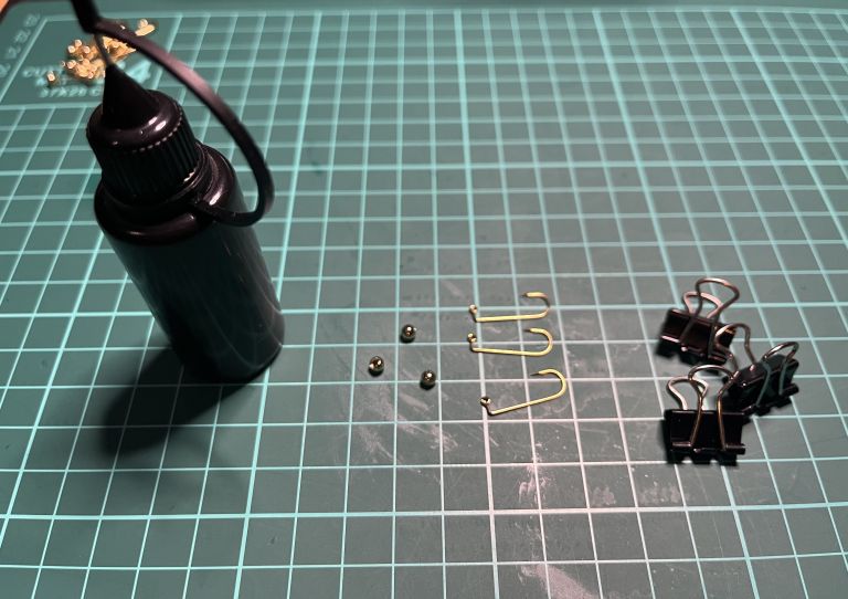 土肥富 NoJGH41 #6 金+FC 0.64mm +タングステンビーズ 3.3mm