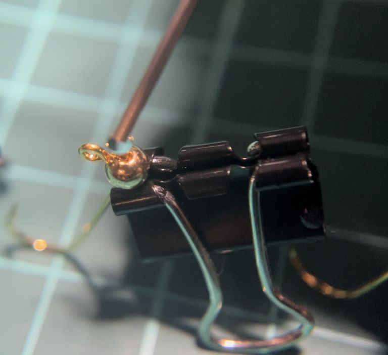 土肥富 NoJGH41 #6 金+FC 0.64mm +タングステンビーズ 3.3mm