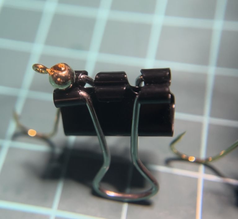 土肥富 NoJGH41 #6 金+FC 0.64mm +タングステンビーズ 3.3mm