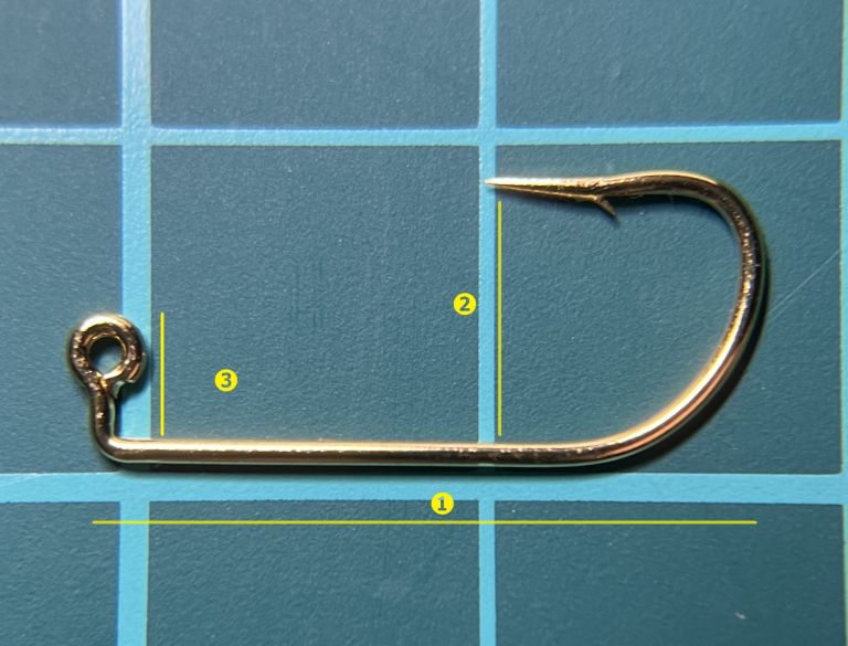 ヤリエ アジメバガチフック #6 No.638 ゴールド