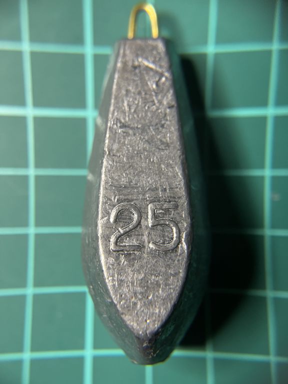 第一精工 パックオモリ 六角オモリ 25号