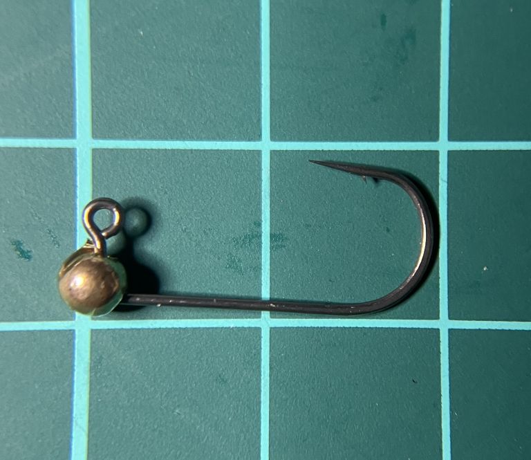 レンジシュートフックM(φ0.64mm)+タングステンビーズ3.0mm