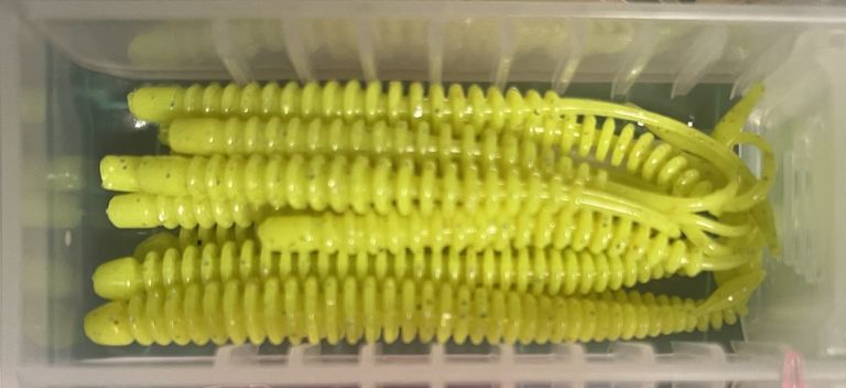 ダイワ 月下美人 アジングビームバチコンカスタム 3インチ グローレモン