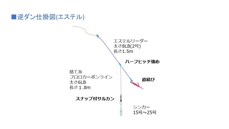 バチコンアジング逆ダン仕掛け(エステル)