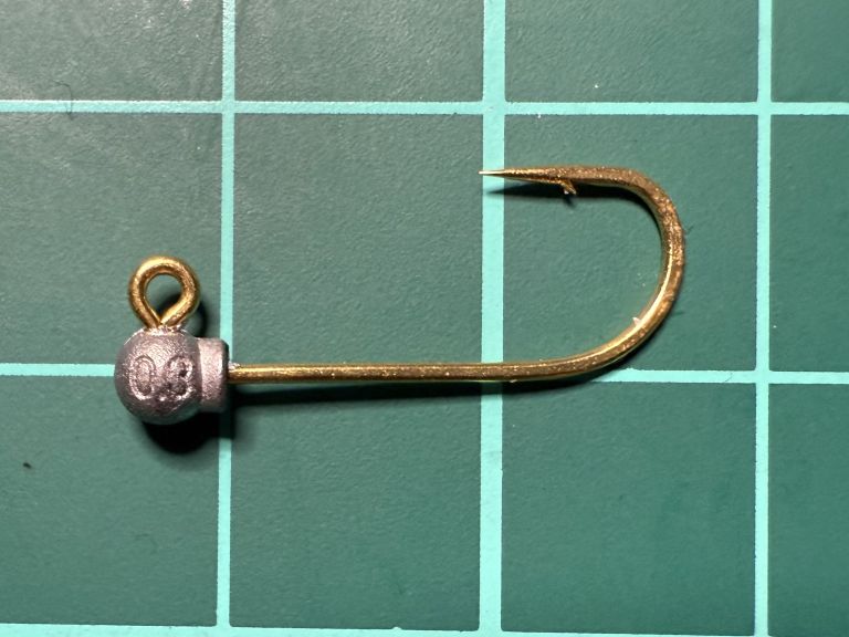レベリングヘッド太軸金鈎 0.3g#8