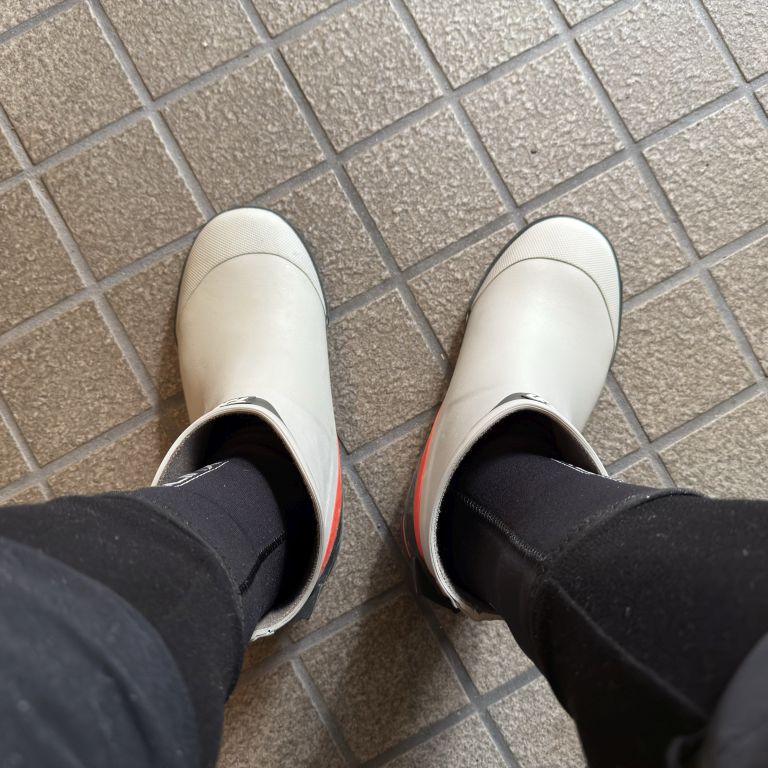 ダイワ ベリーショートネオデッキブーツ (DB-1411 / Lサイズ)改