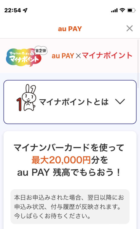 マイナポイント