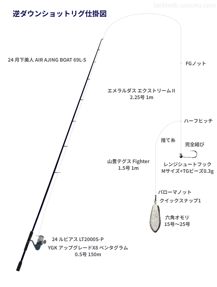 バチコン専用タックル(逆ダン)